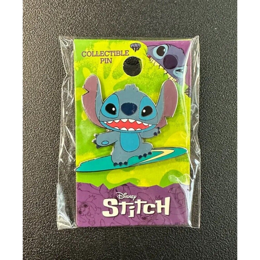 Disney- Stitch Surfing Pin
